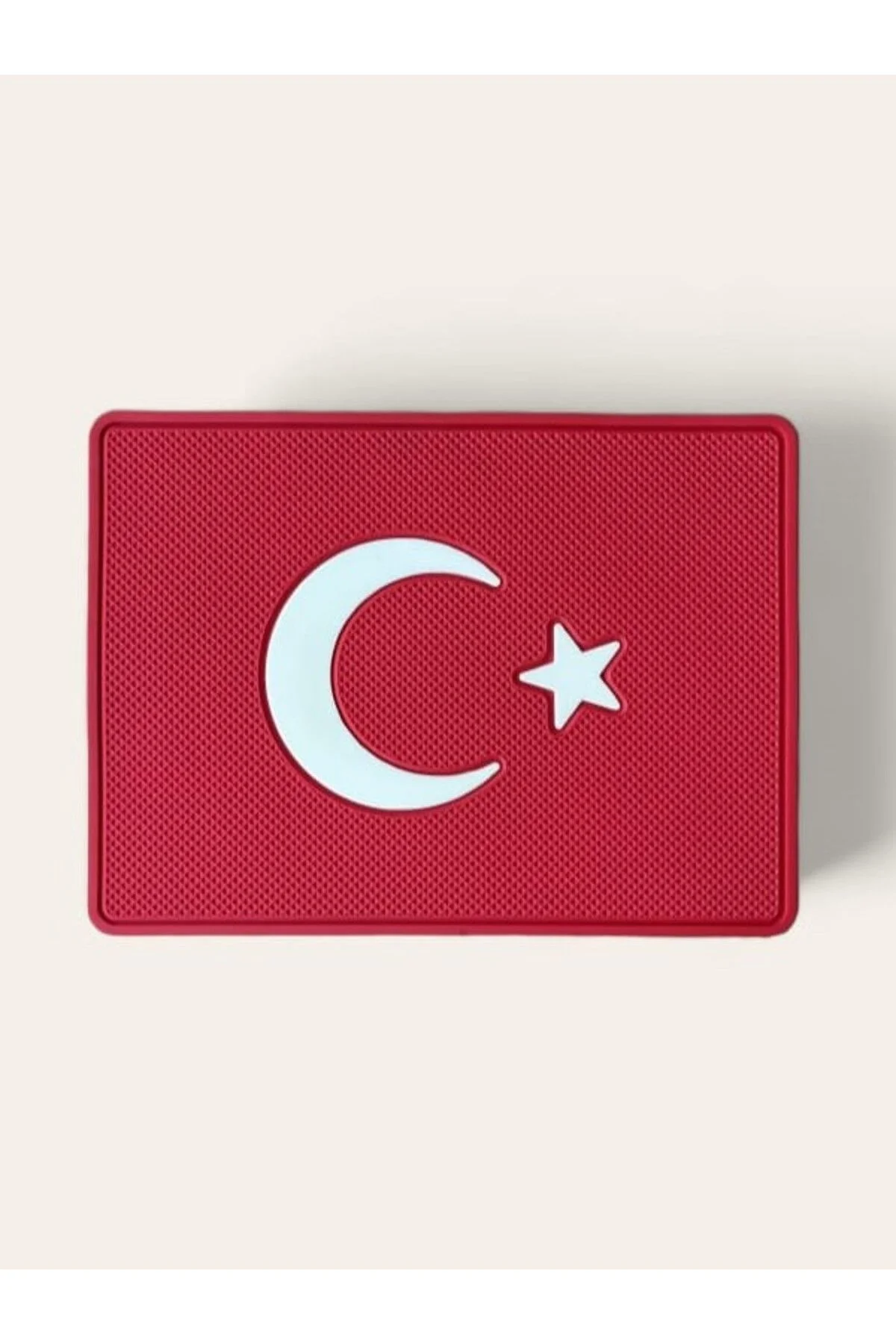 Türk Bayrağı Motifli Araç İçi Telefon Tutucu Kaymaz Ped - DML10026